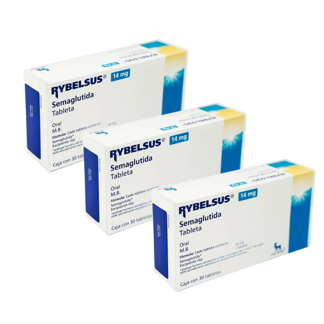 semaglutide mexico precio Rybelsus Semaglutida 14 mg 3 cajas con 30 tabletas — 32004