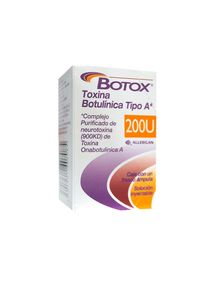 Botox (Toxina Botulínica Tipo A) 200 UI Caja de cartón con frasco ...