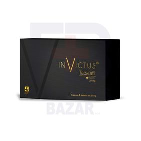 INVICTUS- TAB 20 mg Caja con 8 tabletas — 30216 | Precio Vitau