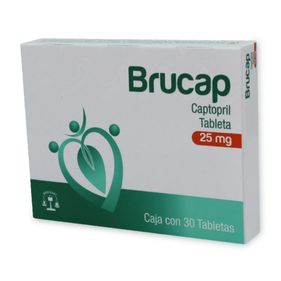 BRUCAP TAB.. CAJA C/30 25 mg Caja con 30 tabletas — 24018 | Precio Vitau
