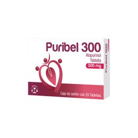 PURIBEL 300- TAB 300 mg Caja de cartón con 20 tabletas — 25256 | Precio ...