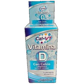 CAL-VTTABS FRASCO C/60 FTF 1g por tableta Frasco con 60 tabletas ...