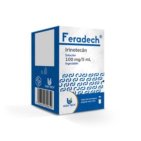 Feradech Inyectable 100 mg/5 mL Caja con un frasco ámpula con 5 mL ...