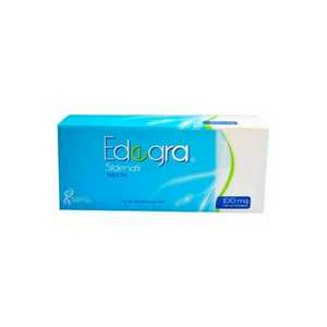 Edegra 100mg caja con 20 tabletas — 15970 | Precio Vitau
