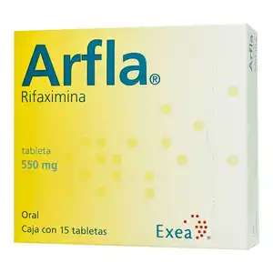 Arfla 550mg caja 15 tabletas — 19612 | Precio Vitau