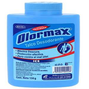 Talco olormax Ice Bote con 150 g — 19940 | Precio Vitau