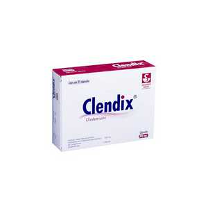 Clendix 300mg caja 21 cápsulas — 2162 | Precio Vitau