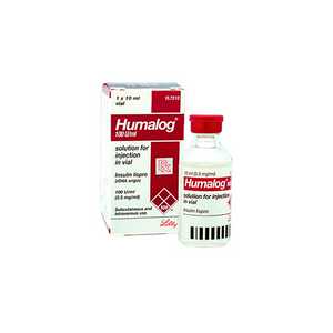 Humalog 100 ui / ml caja 1 frasco ámpula 10ml — 452 | Precio Vitau