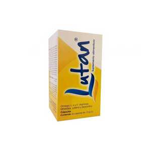 Lutan 1.15g caja con frasco con 60 cápsulas — 11574 | Precio Vitau