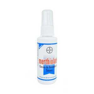 Merthiolate blanco botella spray 60ml | Precio Vitau