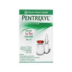 trexyl 1g/3ml caja con 1 frasco ámpula de 3ml solución inyectable ...