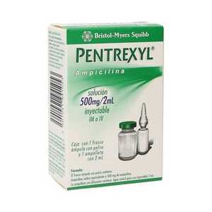 trexyl 500mg/2ml caja con 1 frasco ámpula de 2ml solución inyectable ...