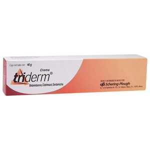 Triderm 0.05g,1g,0.10g caja con 1 tubo de 40g crema — 13248 | Precio Vitau