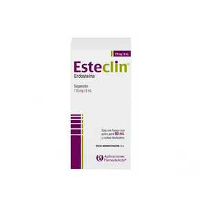 Esteclin 175mg/5ml caja con 1 frasco de 90ml — 10605 | Precio Vitau