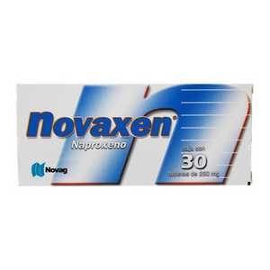 Novaxen 250mg caja con 30 tabletas — 12018 | Precio Vitau