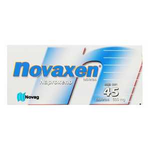 Novaxen 500mg caja con 45 tabletas — 8070 | Precio Vitau