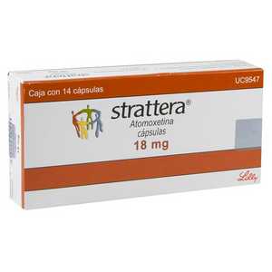 Strattera 18mg caja con 14 tabletas — 12896 | Precio Vitau