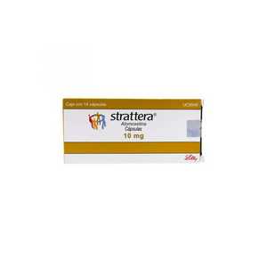 Strattera 10mg caja con 14 cápsulas — 12894 | Precio Vitau
