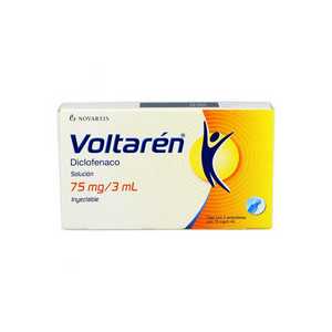 Voltaren 75 mg / 3ml caja 5 ampolletas 3ml solución inyectable — 13507 ...