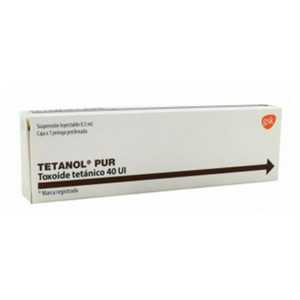 Tetanol Pur caja con 1 jeringa — 13143 | Precio Vitau