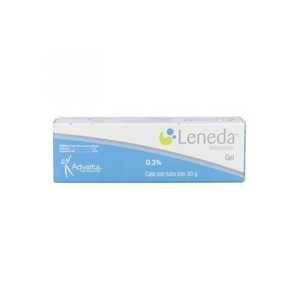 Leneda 0.3% caja con 1 tubo de 30g gel — 8467 | Precio Vitau