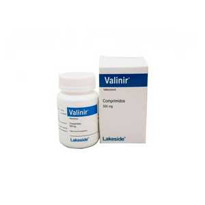 Valinir 500 mg caja con 42 comprimidos — 13351 | Precio Vitau