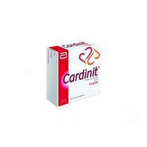 Cardinit 5mg/día caja 7 parches — 9858 | Precio Vitau