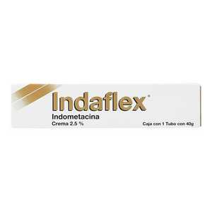 Indaflex 2.5% caja con 1 tubo de 40g crema — 8118 | Precio Vitau