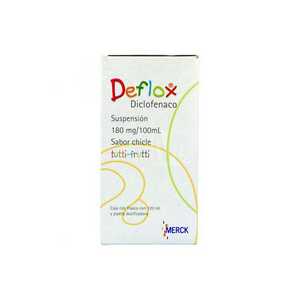 Deflox 180 mg/100ml caja con frasco 1 gotero 120ml — 10213 | Precio Vitau