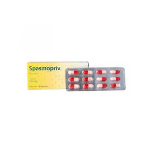 Spasmopriv 200mg caja 24 cápsulas — 8283 | Precio Vitau
