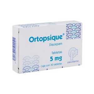 Ortopsique 5mg caja 30 tabletas — 12131 | Precio Vitau