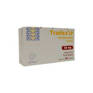 Tradea Lp 36mg caja 30 tabletas — 13206 | Precio Vitau