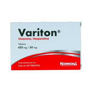 Variton 450/ 50 mg caja con 60 tabletas — 13364 | Precio Vitau