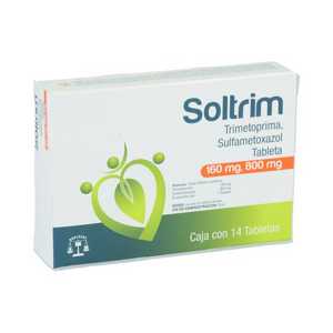 Soltrim 160/800mg caja con 14 tabletas — 15006 | Precio Vitau