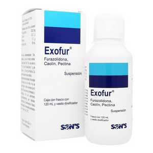 Exofur 350mg caja 1 frasco 120ml | Precio Vitau