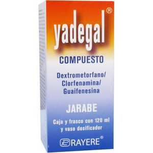 Yadegal Compuesto 0.2g/2g/0.03g/100ml caja 1 frasco 120ml jarabe ...
