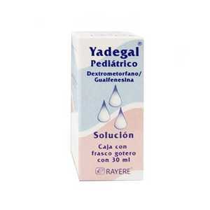 Yadegal pediátrico 0.275g/.25g/100ml caja con frasco 1 gotero 30ml ...