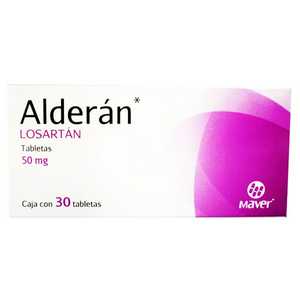 Alderán 50mg caja 30 tabletas | Precio Vitau