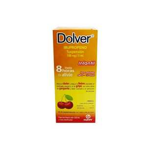 Dolver 100mg/5ml caja 1 frasco 120ml suspensión — 18232 | Precio Vitau