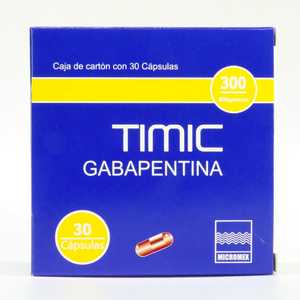 Timic 300mg caja con 30 cápsulas — 15932 | Precio Vitau
