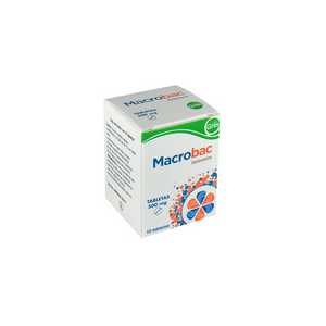 Macrobac 500mg caja con 10 tabletas | Precio Vitau