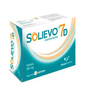 Solievo 7D 500 mg caja 14 tabletas | Precio Vitau
