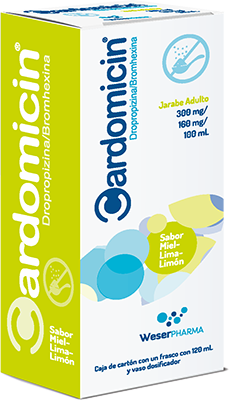 Cardomicin 300 mg/160mg/100 mL caja 200 jarabe — 19355 | Precio Vitau
