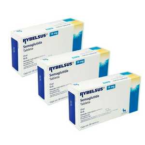 Rybelsus Semaglutida 14 mg 3 cajas con 30 tabletas — 32004