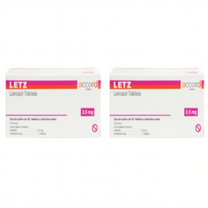Letz 2.5 mg 2 cajas 30 tabletas — 32013 | Precio Vitau