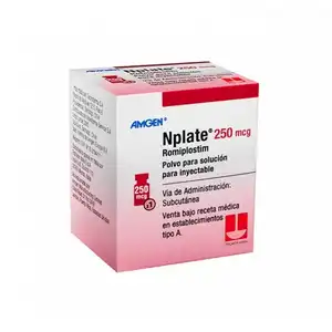 Nplate 250mcg caja 1 frasco ámpula solución inyectable — 12028 | Precio ...